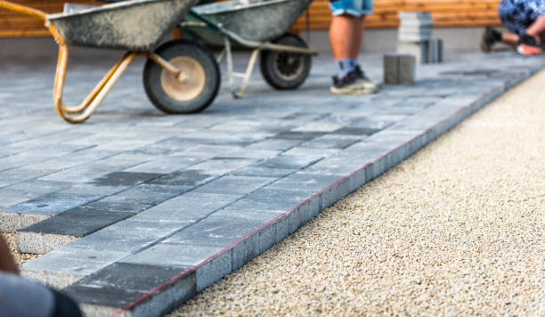 Paver Driveway Replacement in Syracuse, KS